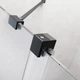 Шторка на ванну Furo Black PND II двері 538Rx1500 чорний/прозоре 10109538-54-01R (TM Radaway) - изображение 3