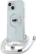 Панель Karl Lagerfeld Crossbody IML Karl Head Magsafe для Apple iPhone 15/14/13 Transparent (KLHMP15SHCKHNT) - зображення 5