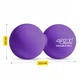 Массажный мяч двойной 4FIZJO Lacrosse Double Ball 6.5 x 13.5 см Purple (P-5907739314338) - изображение 3