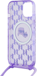 Etui Karl Lagerfeld IML Crossbody Monogram Karl & Choupette do Apple iPhone 13/14/15 Purple (KLHMP15SHCKCKLCU) - obraz 5