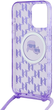 Etui Karl Lagerfeld IML Crossbody Monogram Karl & Choupette Head MagSafe do Apple iPhone 15 Pro Max Purple (KLHMP15XHCKCKLCU) - obraz 5