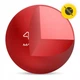 Массажный мяч 4FIZJO Lacrosse Ball 6.25 см Red (P-5907222931202) - изображение 6