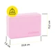 Блок для йоги Cornix EVA 22.8 x 15.2 x 7.6 см XR-0098 Pink - изображение 4