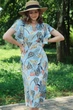 Жіноча літня сукня А-силуету LadyLike 50 Блакитний (ll2214111469443) - изображение 1