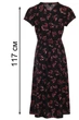 Жіноча лляна сукня в гілочки LadyLike 44 Чорний (ll2085356890381) - изображение 4