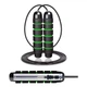 Скакалка скоростная для кроссфита Cornix Speed Rope Classic с отягощением XR-0352 Black/Green - изображение 1