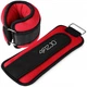 Обважнювачі-манжети для ніг та рук 4FIZJO 2 x 1 кг Black/Red (P-5907739311085) - зображення 1