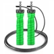 Скакалка скоростная для кроссфита 4FIZJO Speed Rope PRO+ Green (P-5907739313195) - изображение 10