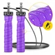 Скакалка скоростная для кроссфита 4FIZJO Speed Rope PRO+ Violet (P-5907739313188) - изображение 9