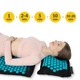 Коврик акупунктурный с подушкой 4FIZJO Eco Mat XL Аппликатор Кузнецова Black/Blue (P-5907739317452) - изображение 14