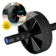 Ролик (гимнастическое колесо) для пресса 4FIZJO Ab Wheel Black/Blue (P-5907739314857) - изображение 2