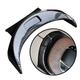 Накладка лотка (кнопка подлокотника) Mercedes-Benz C GLC Class W205 W253 (A2056803407) B 200 mm (Carbon Pattern) - изображение 5