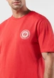 Футболка с логотипом для мужчины Hummel 212742 S Красный - изображение 3