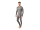 Термо-реглан хлопковый трикотажный для мужчины Parkside LYCRA® 425007 L Серый - изображение 3