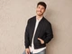 Куртка демисезонная с имитацией замши для мужчины Livergy LIDL 441378 XL Черный - изображение 2