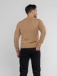 Светр чоловічий бежевий з додаванням вовни Arber Crew-neck7 N-AVT-112 XXL бежевий (M10.46.16.242) - изображение 4