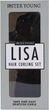 Набір для укладання волосся Sister Young Lisa Валик без підігріву + 2 атласні резинки + Заколка Чорний (5905490225016) - зображення 1