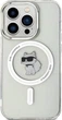 Etui Karl Lagerfeld IML Choupette MagSafe do Apple iPhone 14 Pro Transparent (KLHMP14LHFCCNOT) - obraz 3