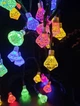 Гірлянда-нитка 5 м., 40 LED діодів, провід гнучкий прозорий, свічення Різнокольорове від 220В (на ялинку, штору, вікно, стіну) - зображення 2