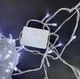 Гірлянда світлодіодна 88 LED лампочок, довжина 6 м, колір білий холодний, прозорий провід (1110-03) від 220В. - зображення 10