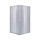 Душова кабіна Lidz Wawel SC80x80.SAT.LOW.GR, скло тоноване 4 мм без піддона - изображение 1