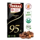 Шоколад Torras Чорний 95% какао, 0% Цукру, без Глютену Кето дієтичний 75 г - изображение 4