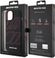 Etui AMG Silicone Large Rhombuses Pattern MagSafe do Apple iPhone 15/14/13 Black (AMHMP15S23SSPK) - obraz 8