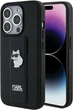 Панель Karl Lagerfeld Gripstand Saffiano Choupette Pin для Apple iPhone 14 Pro Max Black (KLHCP14XGSACHPK) - зображення 1