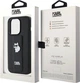 Панель Karl Lagerfeld Gripstand Saffiano Choupette Pin для Apple iPhone 14 Pro Max Black (KLHCP14XGSACHPK) - зображення 9