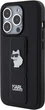 Панель Karl Lagerfeld Gripstand Saffiano Choupette Pin для Apple iPhone 15 Pro Max Black (KLHCP15XGSACHPK) - зображення 3
