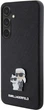 Etui Karl Lagerfeld Saffiano Karl&Choupette Metal Pin do Samsung Galaxy S24 Plus Black (KLHCS24MPSAKCMPK) - obraz 2