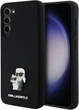 Панель Karl Lagerfeld Silicone Karl&Choupette Metal Pin для Samsung Galaxy S23 Plus Black (KLHCS23MSMHKCNPK) - зображення 1