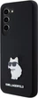 Etui Karl Lagerfeld Silicone Choupette Metal Pin do Samsung Galaxy S23 Black (KLHCS23SSMHCNPK) - obraz 2