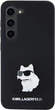 Etui Karl Lagerfeld Silicone Choupette Metal Pin do Samsung Galaxy S23 Black (KLHCS23SSMHCNPK) - obraz 3