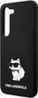 Etui Karl Lagerfeld Silicone Choupette do Samsung Galaxy S24 Plus Black (KLHCS24MSNCHBCK) - obraz 6