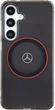 Etui Mercedes-Benz Double Layer MagSafe do Samsung Galaxy S24 Black (MEHMS24S23HUORK) - obraz 3