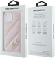 Etui Karl Lagerfeld Diagonal Quilted Script do Apple iPhone 15/14/13 Pink (KLHCP14SPQDSMGP) - obraz 8