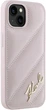 Панель Karl Lagerfeld Diagonal Quilted Script для Apple iPhone 15 Plus/14 Plus Pink (KLHCP15MPQDSMGP) - зображення 4