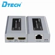 Комплект Extender удлинитель hdmi сигнала с IR до 60м по UTP/FTP кабелю Dtech HDMI DT-7053 - изображение 2