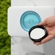Держатель для туалетной бумаги с отверстием для аромасаше BP-41 WHITE/GRAY - изображение 11