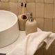 Дозатор для рідкого мила MBM HOME "Boston" 230 мл BA-04 BEIGE бежевий - зображення 5