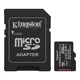 Карта памяти Kingston 256GB microSDXC class 10 UHS-I V10 A1 Canvas Select Plus (SDCS3/256GB) - изображение 1