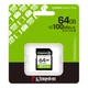 Карта памяти Kingston 64GB SDXC class 10 UHS-I V10 A1 Canvas Select Plus (SDS3/64GB) - изображение 3