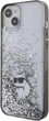 Панель Karl Lagerfeld Liquid Glitter Choupette для Apple iPhone 15 Plus / 14 Plus Transparent (KLHCP15MLKCNSK) - зображення 2