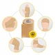 Когезионный бинт-бандаж 4FIZJO Cohesive Bandage 10 см x 4.5 м эластичный, самоклеящийся Beige (P-5905973400879) - изображение 3