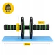 Ролик (гімнастичне колесо) для преса 4FIZJO Ab Wheel Black/Green (P-5907222931523) - зображення 5