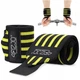 Бинты для запястий (кистевые бинты) 4FIZJO Wrist Wraps Black/Yellow (P-5907739311061) - изображение 1