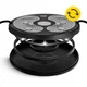 Диск здоров'я для талії 4FIZJO Mini Twister з еспандерами Black/Grey (P-5905973402149) - зображення 7