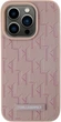 Панель Karl Lagerfeld Leather Monogram Metal Logo MagSafe для Apple iPhone 15 Pro Max Pink (3666339253936) - зображення 3