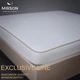 Наматрацник MirSon №5007 Exclusive Line Native Antiallergic звичайний з гумкою по периметру 70x190 см (2200005334256) - зображення 5